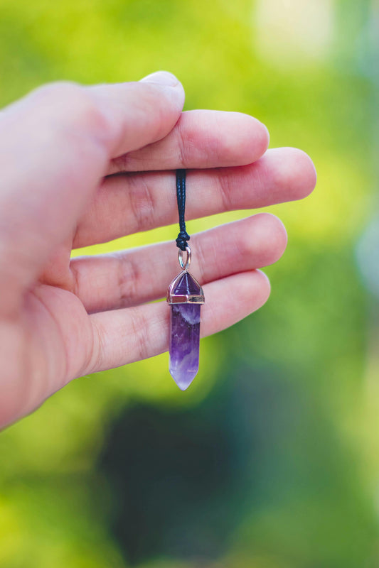 Amethyst Crystal Point - Inner Peace & Deep Sleep